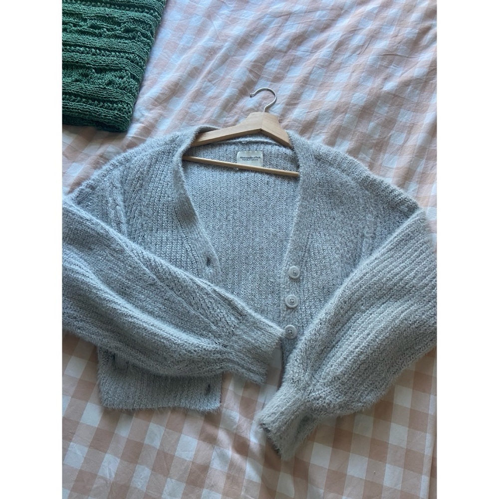 Abercrombie Cozy Button Up Sweater